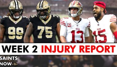 🚨MAJOR News: Brock Purdy OUT vs. New Orleans? Saints vs. 49ers Injury Report Ft. Chase Young
