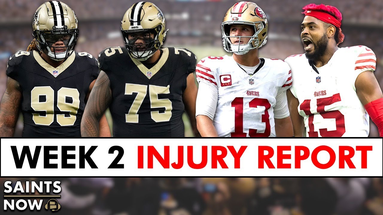 🚨MAJOR News: Brock Purdy OUT vs. New Orleans? Saints vs. 49ers Injury Report Ft. Chase Young