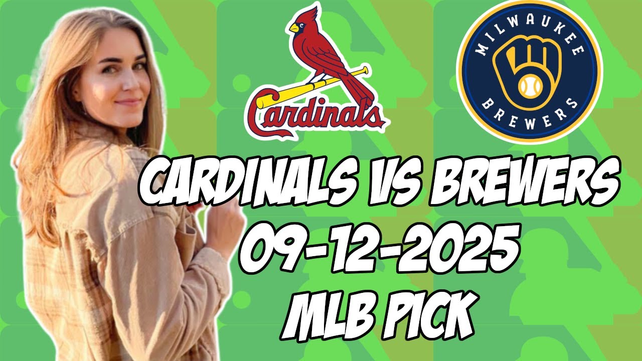 St. Louis Cardinals vs Milwaukee Brewers 9/12/25 MLB Pick & Prediction | MLB Betting Tips