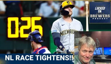 URGENCY:Milwaukee Brewers' Grip on NL's Best Record SLIPS as Phillies SURGE | Can Brewers RECOVER?