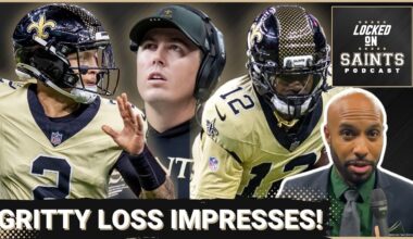 RESILIENCE: New Orleans Saints Show FIGHT Despite Loss, Chris Olave Exemplifies Team's Grit