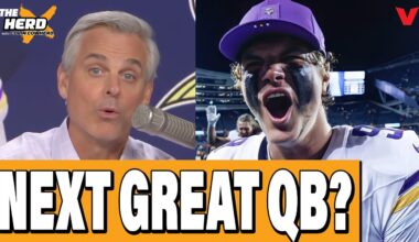 Is Vikings QB J.J. McCarthy poised to be next GREAT quarterback? | THE HERD NFL w/ Colin Cowherd