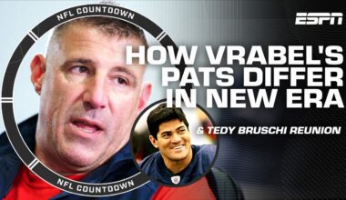 Mike Vrabel & Tedy Bruschi reminisce glory days in Patriots reunion | NFL Countdown