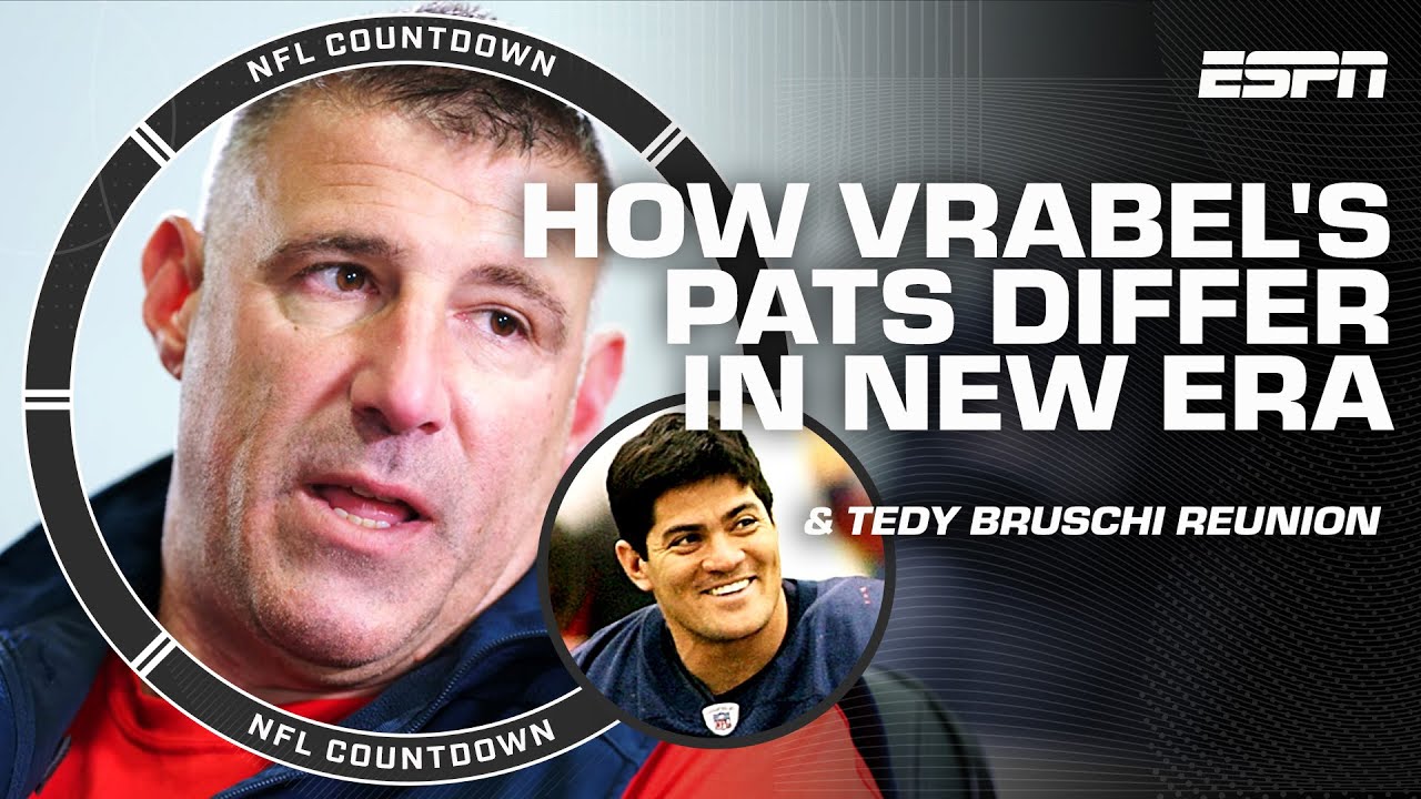 Mike Vrabel & Tedy Bruschi reminisce glory days in Patriots reunion | NFL Countdown