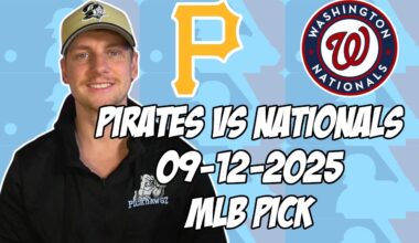 Pittsburgh Pirates vs Washington Nationals 9/12/25 MLB Pick & Prediction | MLB Betting Tips