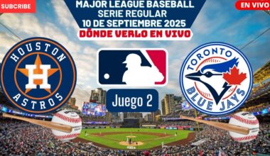 ⚾️Houston Astros vs Toronto Blue Jays⚾️Dónde Ver El Partido EN VIVO|Juego 2 MLB 2025