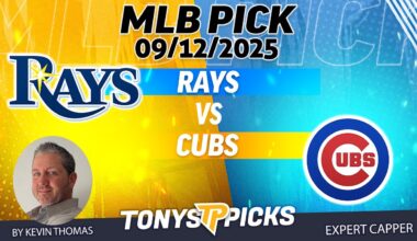 Tampa Bay Rays vs Chicago Cubs 9/12/25 MLB Prediction for Bet