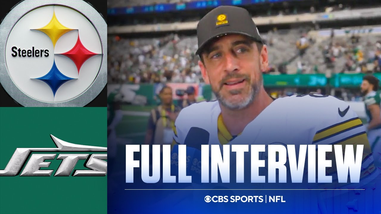 Aaron Rodgers is proud of the Steelers impressive comeback against his former team