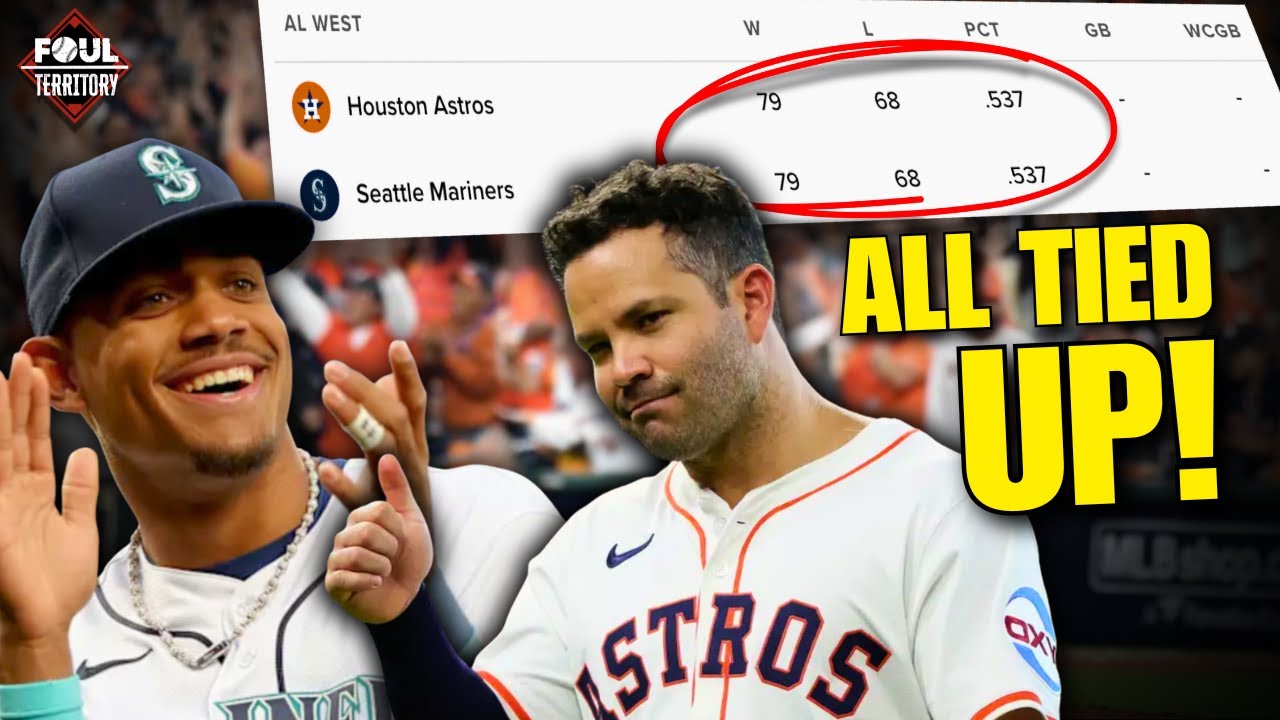 Seattle Mariners and Houston Astros Tied for Division Lead — Who Will Win the AL West?
