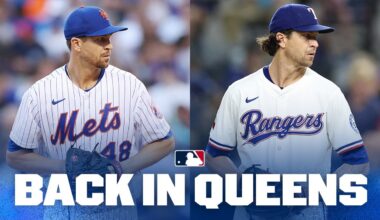 THE RETURN! 🍎 Jacob deGrom will pitch at Citi Field for the first time since leaving the Mets!