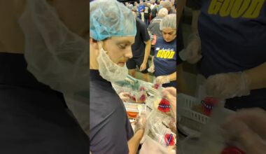 An afternoon of giving back 💙