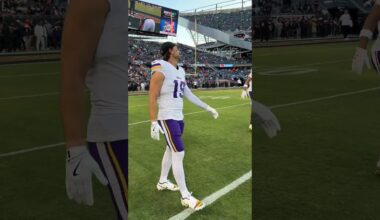 Justin Jefferson & Adam Thielen getting hype for Primetime 🙌