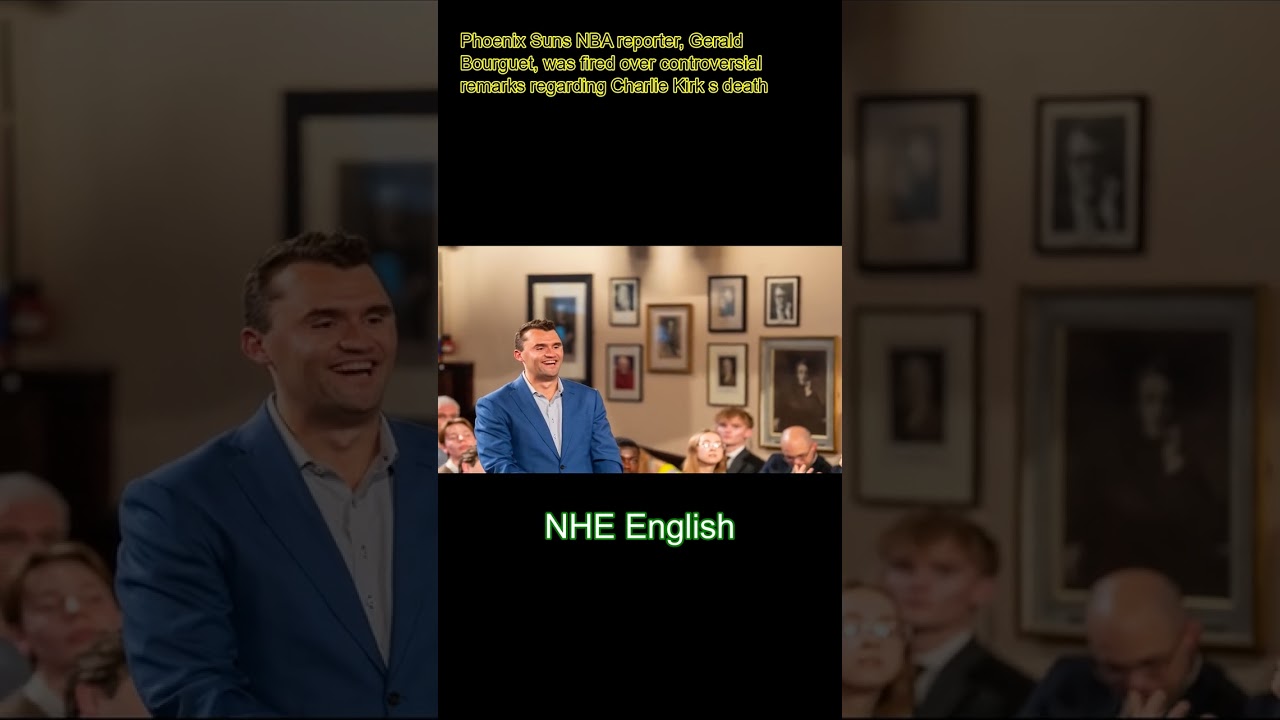 What did Gerald Bourguet say? Phoenix Suns NBA reporter fired over Charlie Kirk death posts