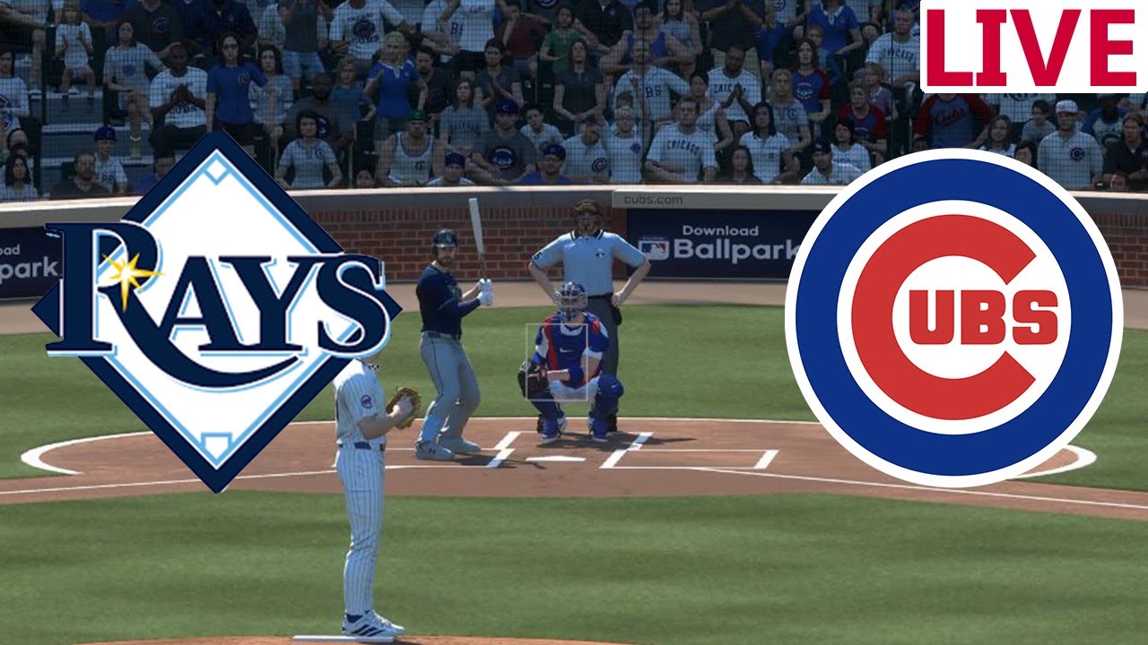 🔴LIVE 🔴Tampa Bay Rays  VS Chicago Cubs/September 12/ Mlb  Envivo /MLB THE SHOW 25