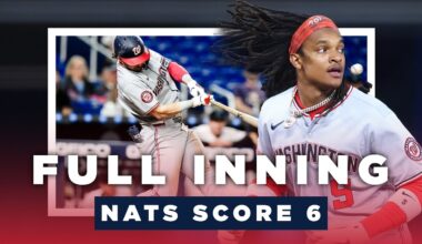 Dylan Crews 3-Run Homer In HUGE Nats 6-Run Inning | FULL INNING