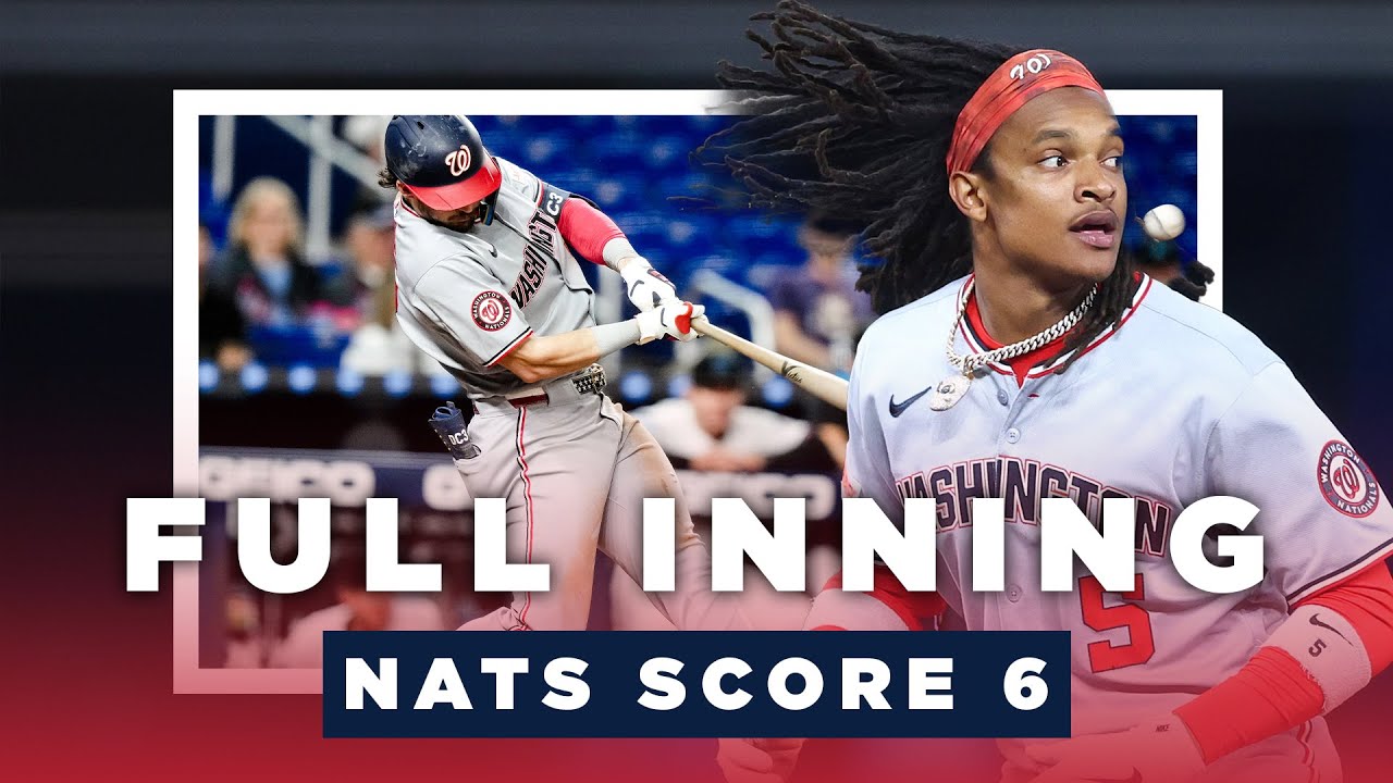 Dylan Crews 3-Run Homer In HUGE Nats 6-Run Inning | FULL INNING