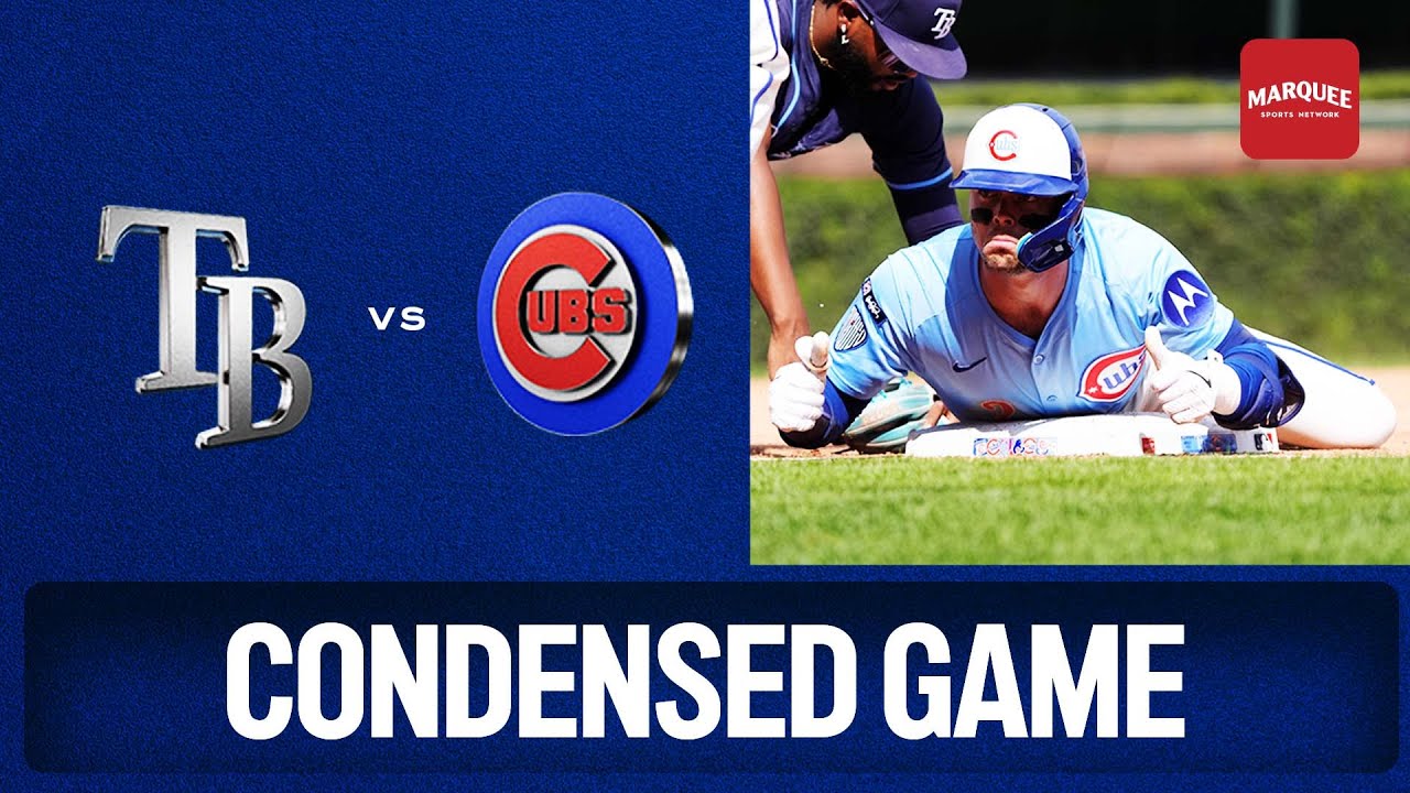 Chicago Cubs vs. Tampa Bay Rays MLB game highlights (September 12, 2025) l Marquee Sports Network