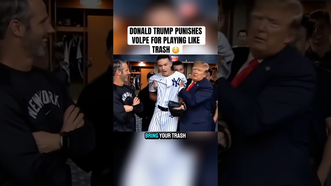 Donald Trump PUNISHES Anthony Volpe during 9/11 visit to the New York Yankees game 😳
