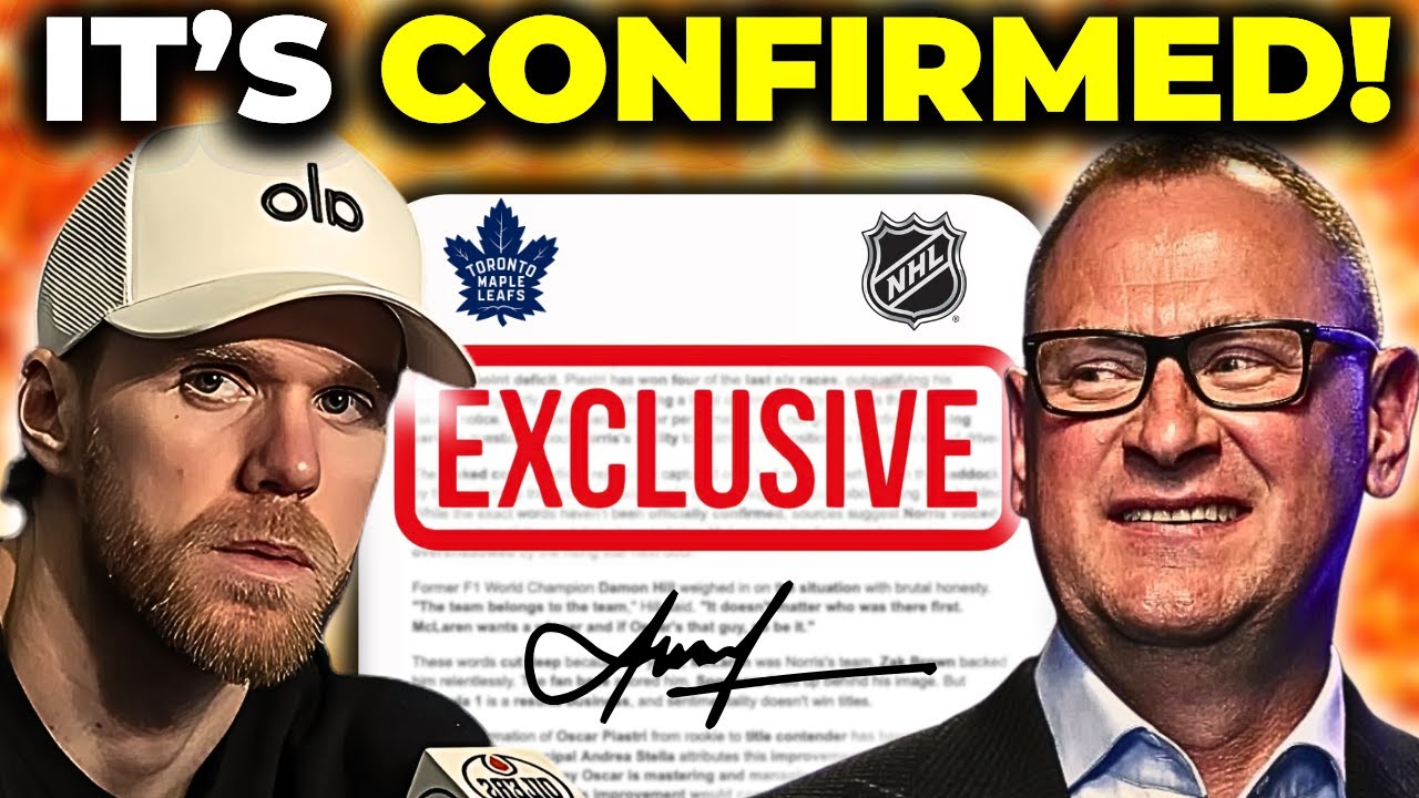 Brad Treliving Just About to Snatch Connor McDavid — NO ONE SAW THIS COMING!