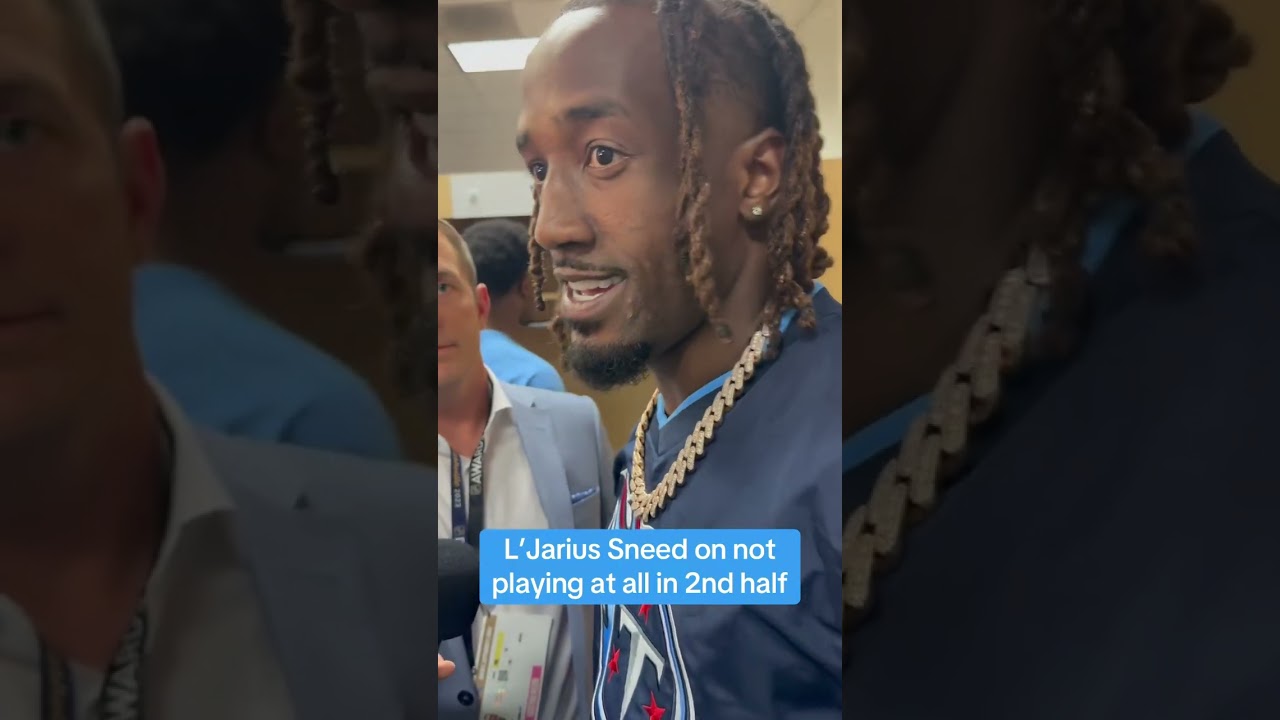 “That was the coaches decision”. #titans #tennesseetitans #ljariussneed #atozsports #cornerback #nfl