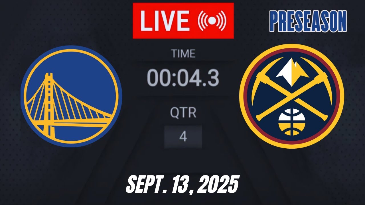 NBA LIVE! Denver Nuggets vs Golden State Warriors September 13, 2025 Full Gameplay 2K26 Preseason