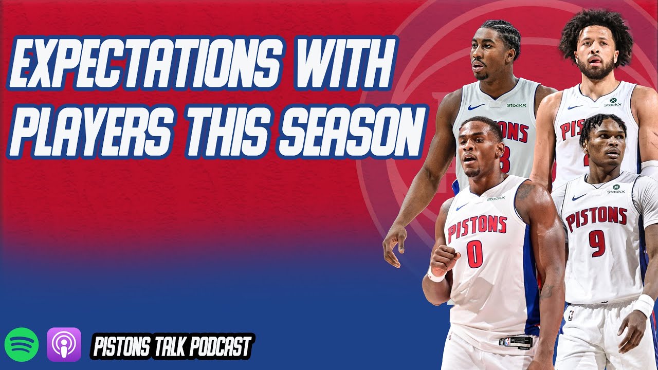 Detroit Pistons Player Expectations? | Pistons Talk Podcast with Lazarus Jackson