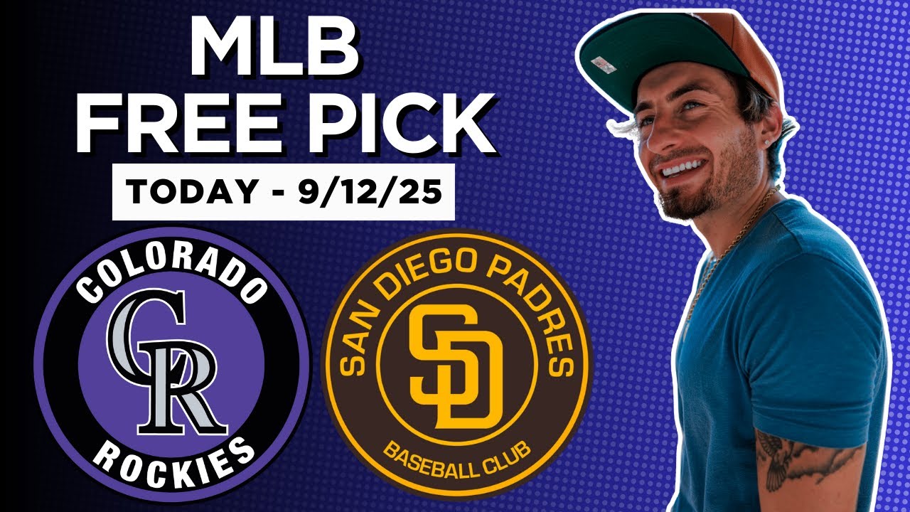 MLB Picks and Predictions - Colorado Rockies vs San Diego Padres, 9/12/25 Free Best Bets & Odds