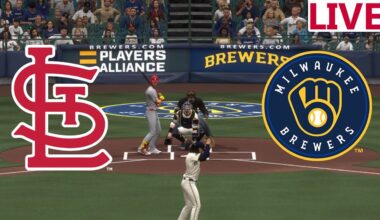 🔴LIVE 🔴St Louis Cardinals VS Milwaukee Brewers  / September 12/ Mlb Tv envivo/MLB THE SHOW 25