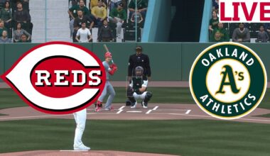 🔴LIVE 🔴Cincinnati Reds  VS Oakland Athletics /September 12 /MLB THE SHOW 25