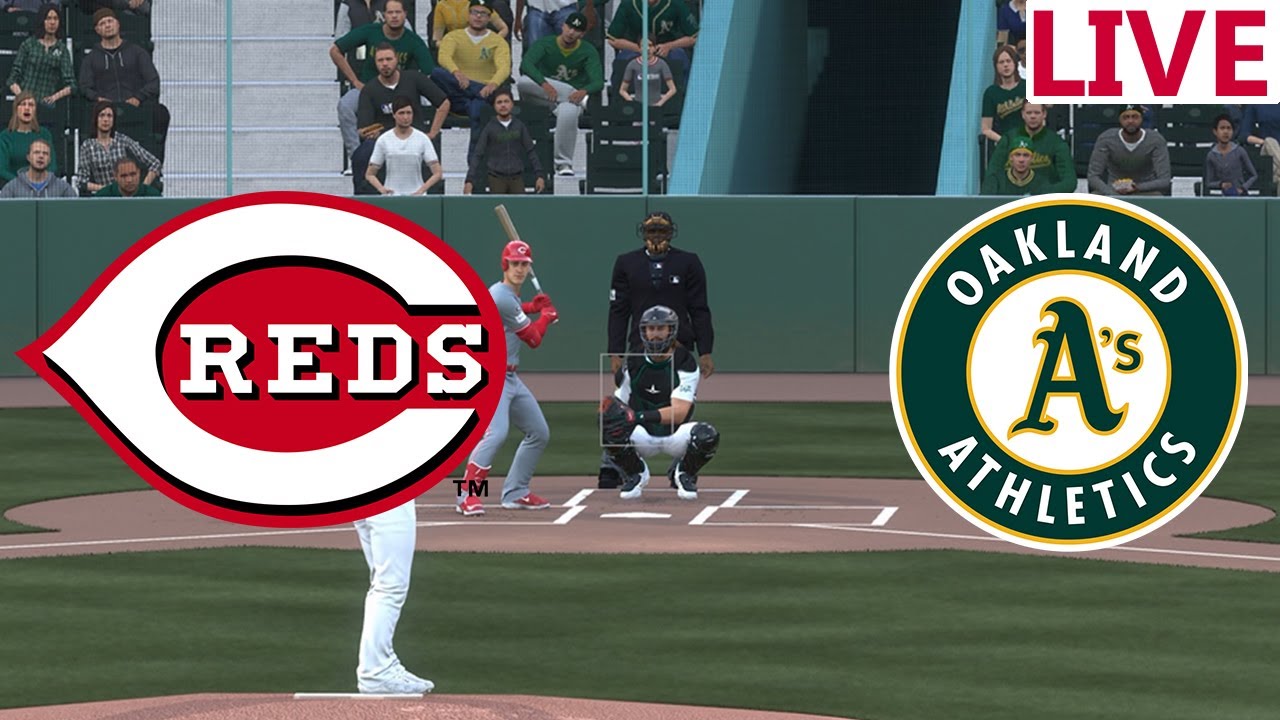 🔴LIVE 🔴Cincinnati Reds  VS Oakland Athletics /September 12 /MLB THE SHOW 25