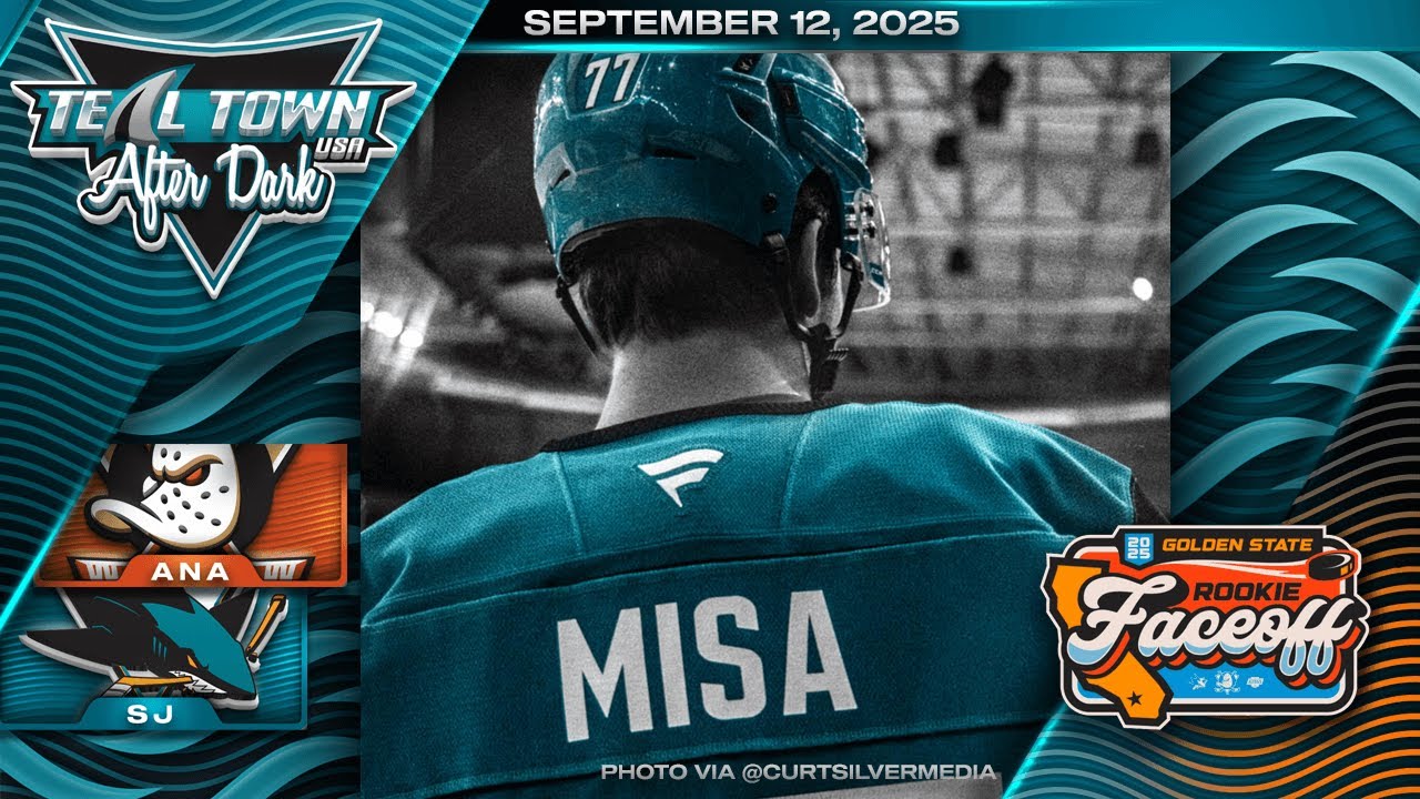 San Jose Sharks vs Anaheim Ducks - 9/12/2025 - Teal Town USA After Dark (Postgame)