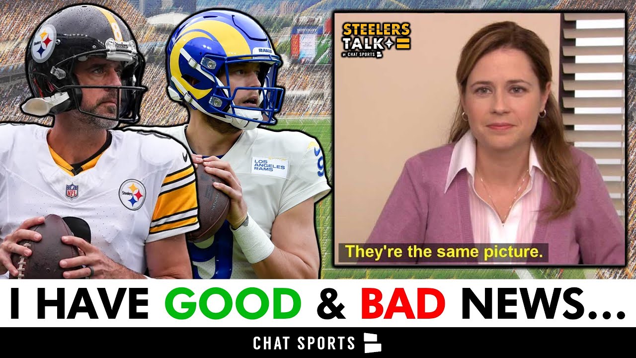 Steelers Just Got GOOD & BAD NEWS For Week 2 + Why Aaron Rodgers & Matthew Stafford Are Similar QBs