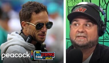 Will Mike McDaniel get fired if Dolphins lose to Patriots? | The Dan Le Batard Show | NBC Sports