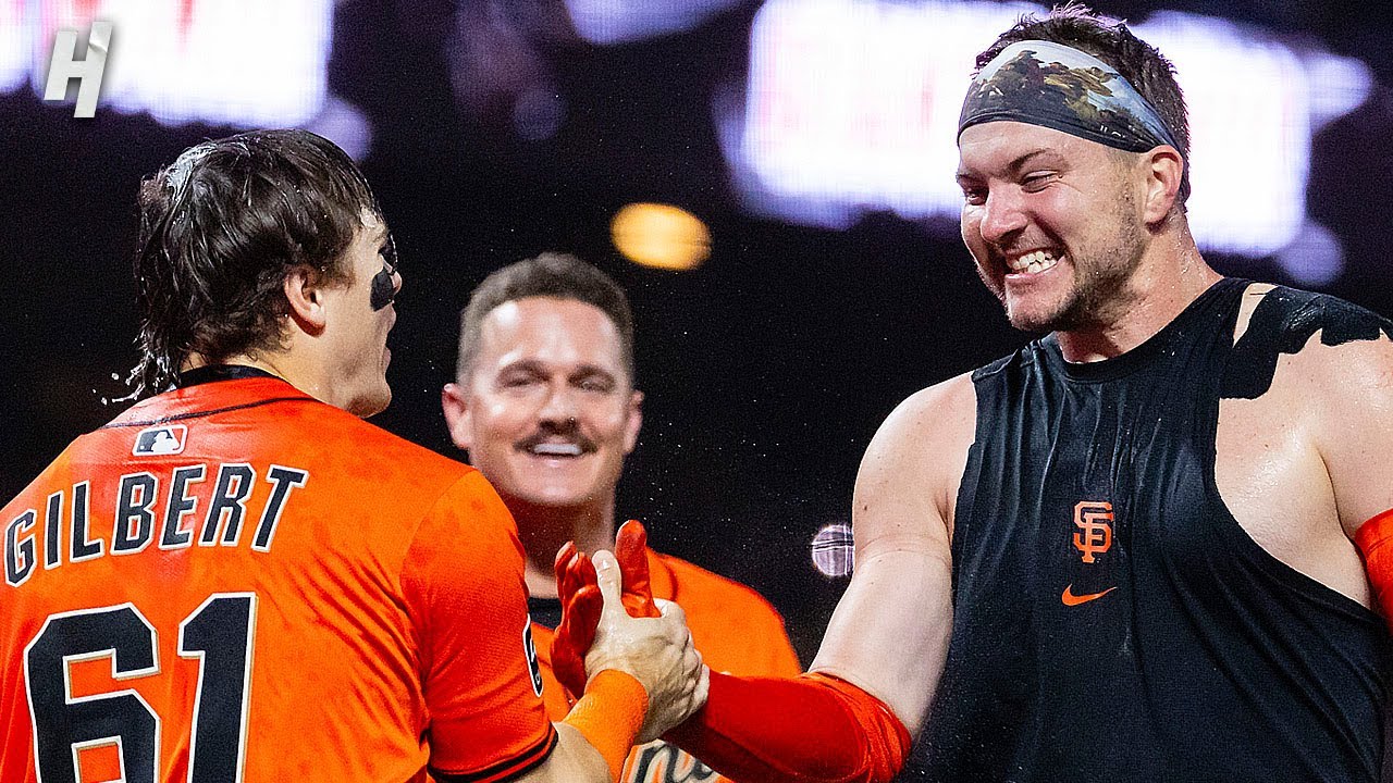 GIANTS WIN! Patrick Bailey Hits a WALK-OFF GRAND SLAM vs Dodgers ⚡