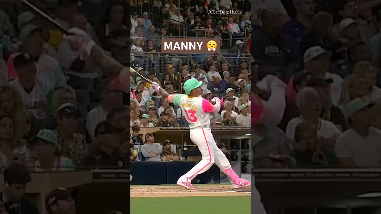 An order of sliders, please 🍔 #mlb #sandiegopadres #sports #baseball #highlights #homerun