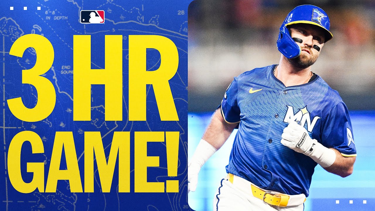 The Twins first three-homer game since 2021 belongs to Kody Clemens! 💪