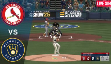 🔴LIVE SIM! St. Louis Cardinals vs Milwaukee Brewers - Sep 12, 2025 | Full Game MLB The Show 25