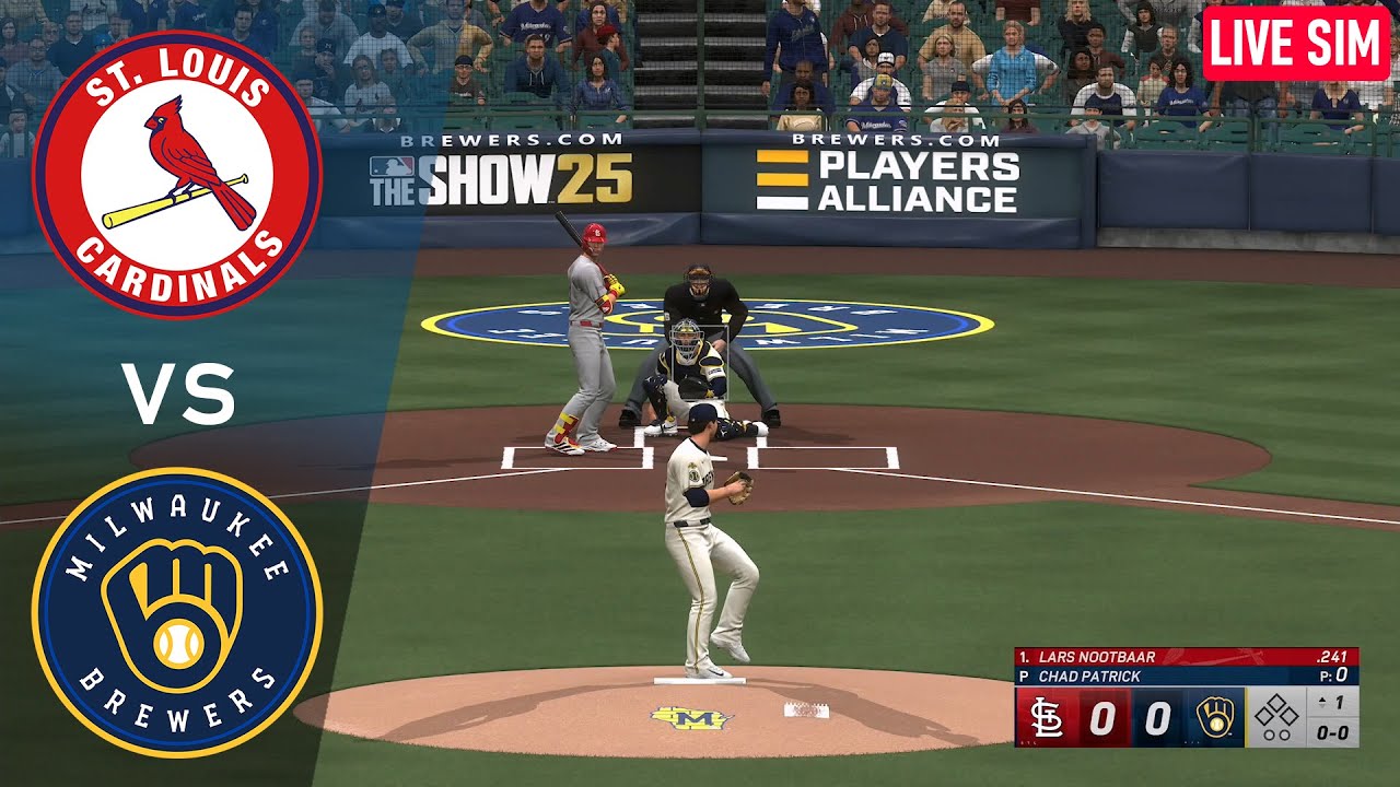 🔴LIVE SIM! St. Louis Cardinals vs Milwaukee Brewers - Sep 12, 2025 | Full Game MLB The Show 25