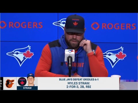 John Schneider speaks on AL-best Blue Jays beat Baltimore Orioles 6-1