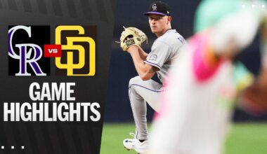 Rockies vs. Padres Game Highlights (9/12/25) | MLB Highlights