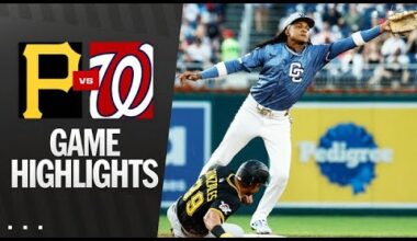 Pirates vs. Nationals Game Highlights (9/12/25) | MLB Highlights