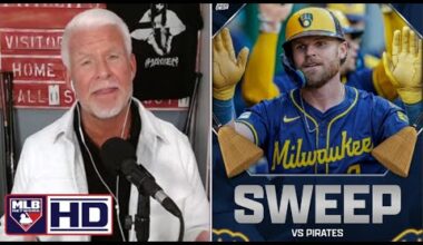 MLB Now | Steve Phillips marvels Jacob Misiorowski dazzles 8 K’s as Brewers complete sweep Pirates