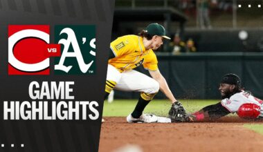 Reds vs. A's Game Highlights (9/12/25) | MLB Highlights