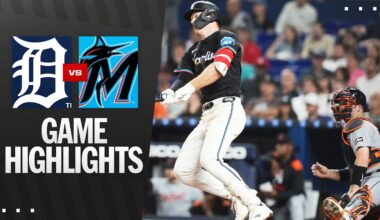 Tigers vs. Marlins Game Highlights (9/12/25) | MLB Highlights