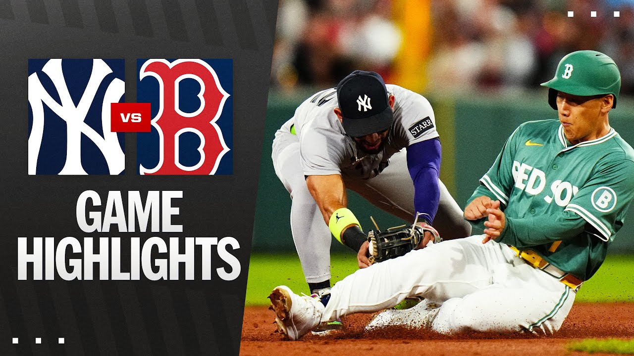 Yankees vs. Red Sox Game Highlights (9/12/25) | MLB Highlights