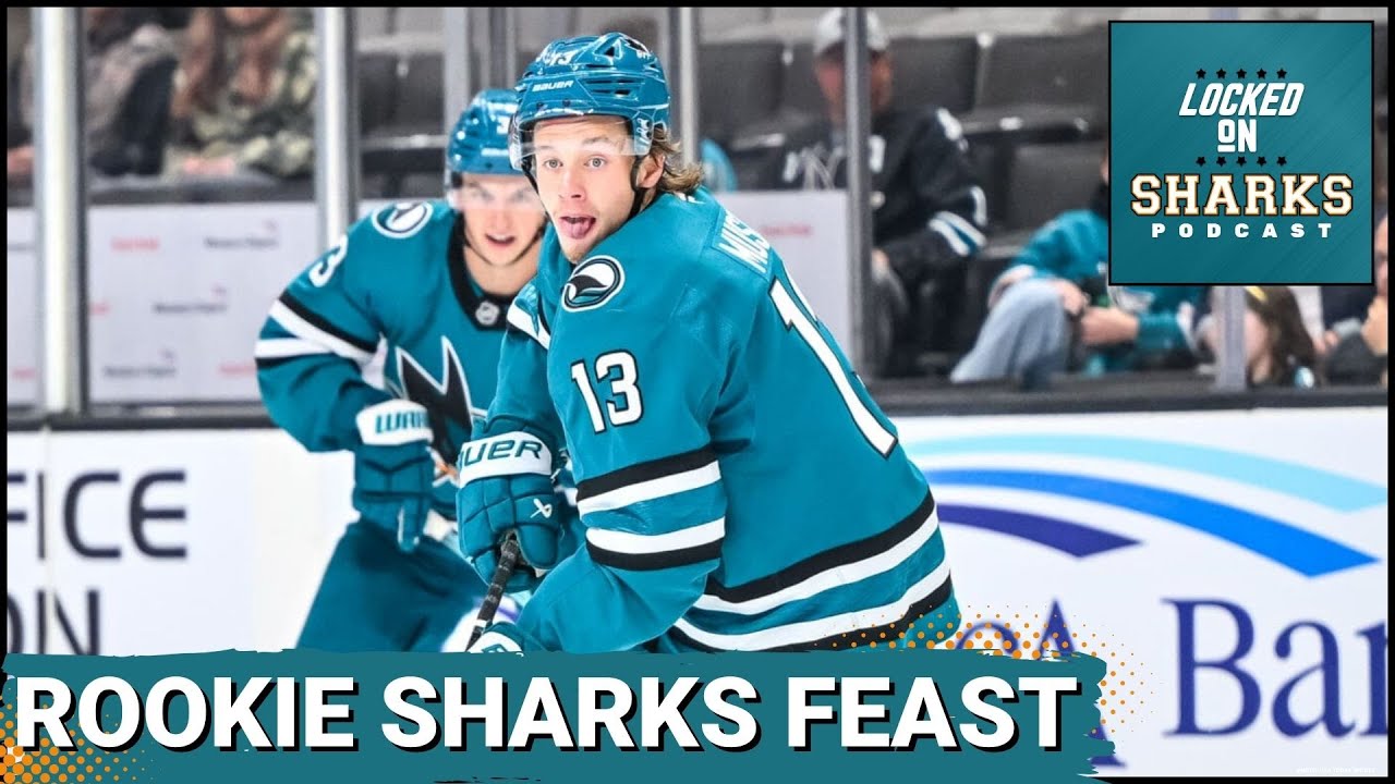 Sharks Rookies DEMOLISH Ducks 6-3 in Golden State Rookie Faceoff | Quentin Musty Breakout Season?