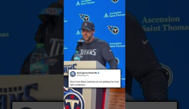 #Titans HC Brian Callahan admits that he made the incorrect decision #shorts #titanup #nfl