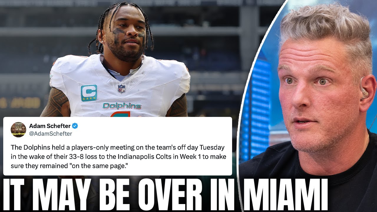 The Dolphins' Season May Be Over By Week 2?! | Pat McAfee Show