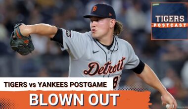 TIGERS POSTCAST: BLOWN OUT! Detroit Tigers LOSE To New York Yankees; Yankees Avoid Sweep