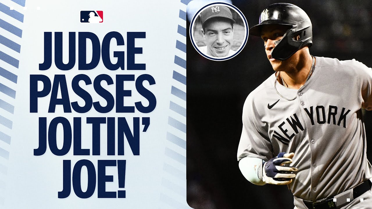 Aaron Judge hits a homer OUT OF FENWAY and passes Joe DiMaggio for most homers in Yankees history 💪